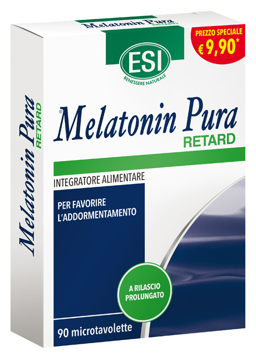ESI MELATONIN PURA RETARD 90 MICROTAVOLETTE OFFERTA - FARMACIA33