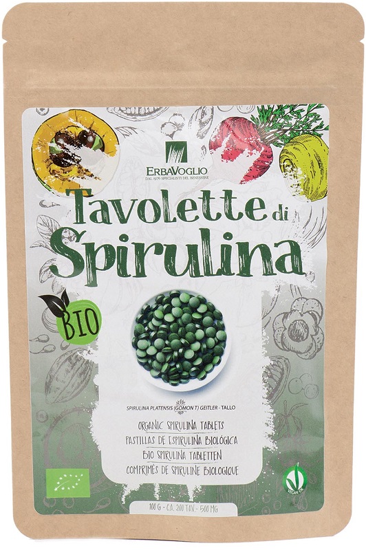 TAVOLETTE DI SPIRULINA BIO - FARMACIA33