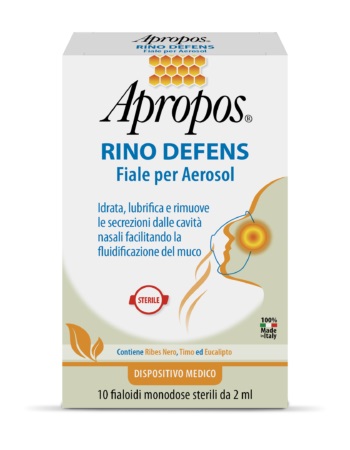 APROPOS RINO DEFENS 10 FIALE PER AEROSOL 2 ML - FARMACIA33
