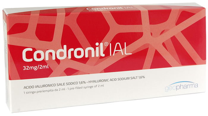 SIRINGA INTRA-ARTICOLARE CONDRONIL IAL ACIDO IALURONICO 1,6% 2 ML - FARMACIA33