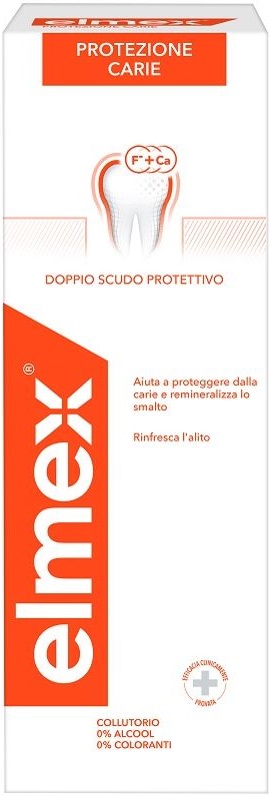 ELMEX PROTEZIONE CARIE COLLUTORIO FLUORURO AMMINICO 400 ML - FARMACIA33