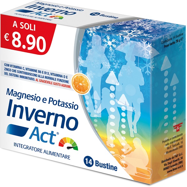 MAGNESIO E POTASSIO INVERNO ACT 14 BUSTINE 5 G - FARMACIA33