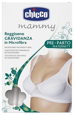 CHICCO MAMMY REGGISENO MICROFIBRA GRAVIDANZA BIANCO 3C - FARMACIA33