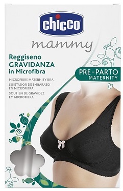 CHICCO MAMMY REGGISENO MICROFIBRA GRAVIDANZA NERO 3C - FARMACIA33