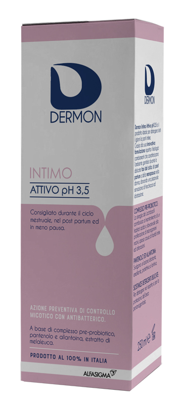 DERMON INTIMO ATTIVO 250 ML - FARMACIA33