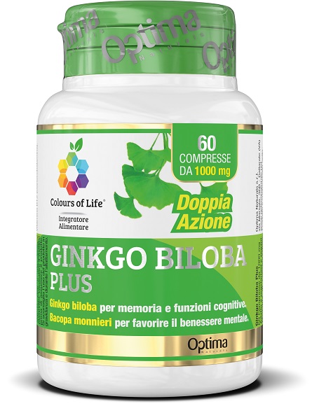 COLORUS OF LIFE GINKGO BILOBA PLUS 60 COMPRESSE 1000 MG - FARMACIA33