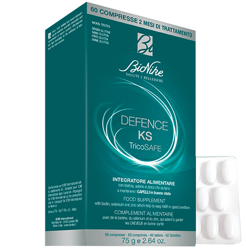 DEFENCE KS TRICOSAFE 36 COMPRESSE - FARMACIA33