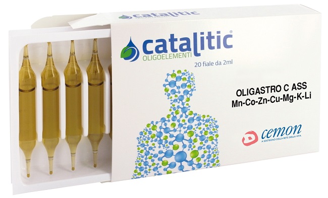 CATALITIC OLIGOELEMENTI OLIGATRO MN-CO-ZN-CU-MG-K-LI 20 AMPOLLE - FARMACIA33