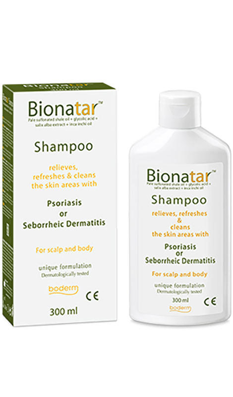 BIONATAR SHAMPOO INDICATO IN PRESENZA DI SINTOMI DI PSORIASI O DERMATITE SEBORROICA 300 ML CE - FARMACIA33