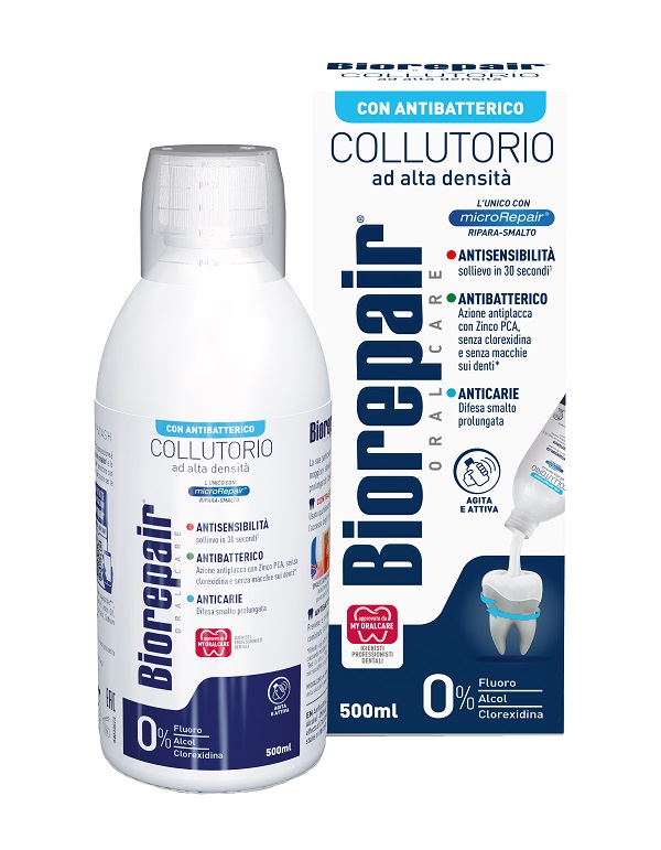 BIOREPAIR COLLUTORIO 3IN1 ANTIBATTERICO - FARMACIA33