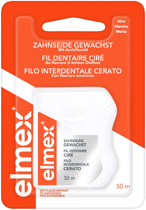 ELMEX FILO INTERDENTALE CERATO 50 METRI - FARMACIA33