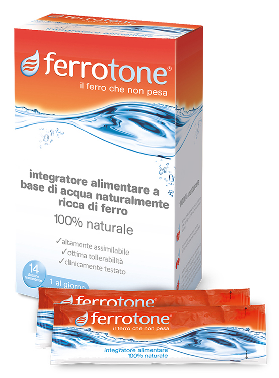 FERROTONE 14 BUSTINE 20 MG - FARMACIA33