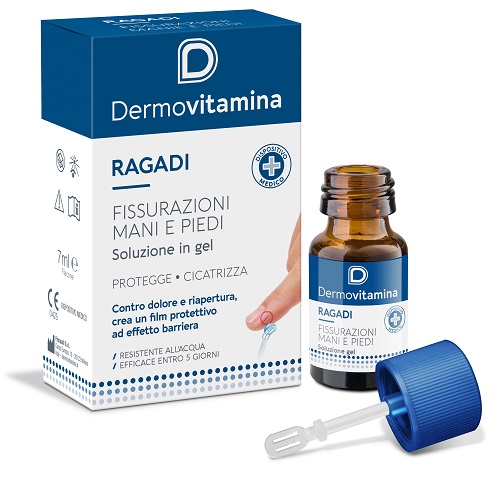 DERMOVITAMINA RAGADI GEL MANI E PIEDI 7 ML - FARMACIA33