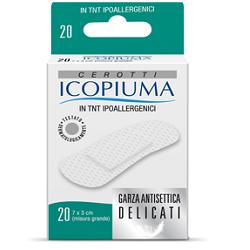 ICOPIUMA CEROTTO IN TESSUTO NON TESSUTO GRANDE 20 PEZZI - FARMACIA33