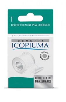 CEROTTO IN ROCCHETTO ICOPIUMA TESSUTO NON TESSUTO CARTA 2,5X500 CM - FARMACIA33