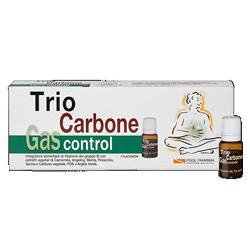 TRIOCARBONE GAS CONTROL 7 FLACONCINI 10 ML - FARMACIA33