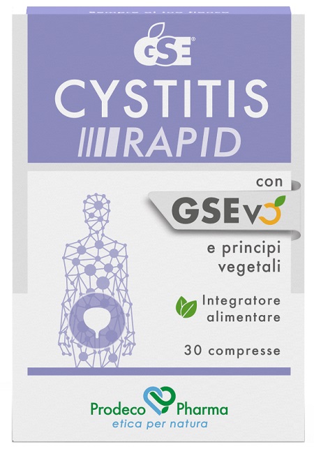 GSE CYSTITIS RAPID 30 COMPRESSE - FARMACIA33