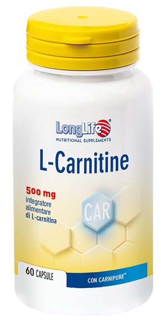 LONGLIFE L-CARNITINE 60 CAPSULE DI GELATINA DA 960 MG - FARMACIA33