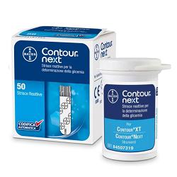 STRISCE MISURAZIONE GLICEMIA CONTOUR NEXT 50 PEZZI - FARMACIA33