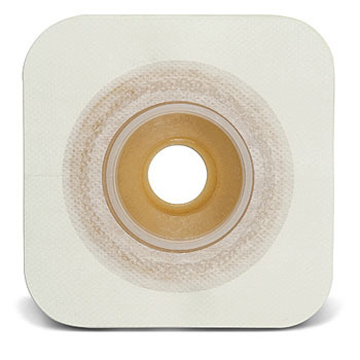 PLACCA CONVESSA NATURA+ PRETAGLIATA 38 MM FLANGIA 57 MM DURAHESIVE E CEROTTO MICROPOROSO 5 PEZZI - FARMACIA33