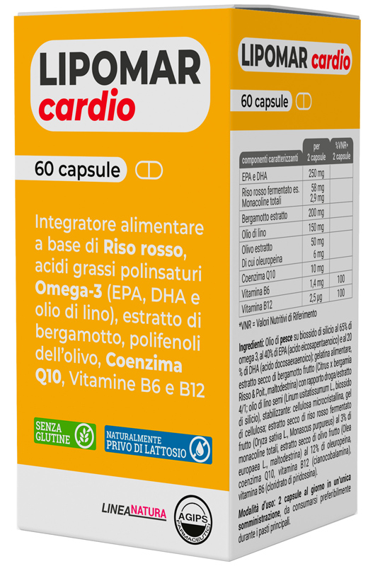 LIPOMAR PLUS 30 CAPSULE MOLLI - FARMACIA33