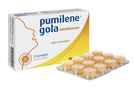 PUMILENE GOLA MIELE LIMONE 24 PASTIGLIE - FARMACIA33