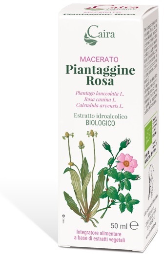 CAIRA PIANTAGGINE ROSA MACERATO IDROALCOLICO GOCCE 50 ML - FARMACIA33