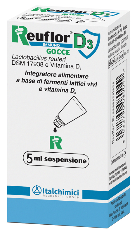 REUFLOR D3 GOCCE 5 ML - FARMACIA33