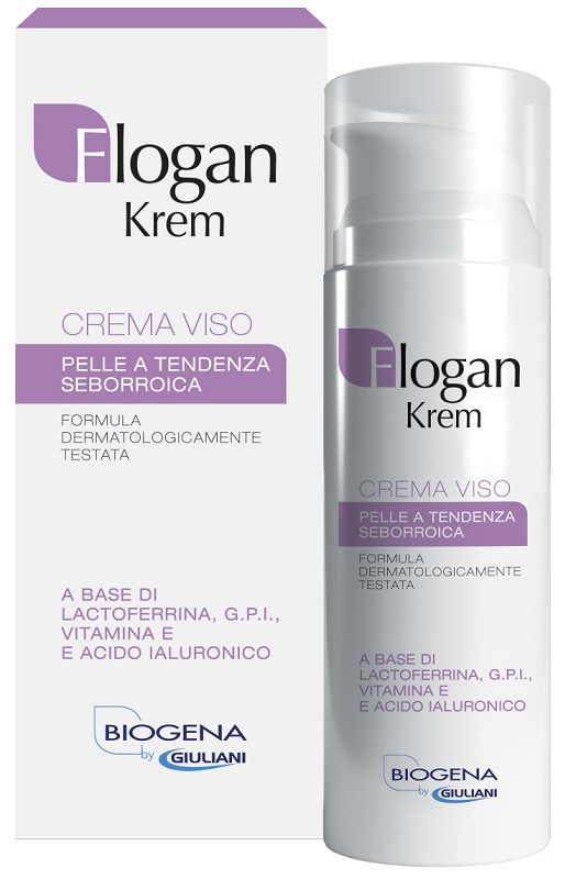FLOGANKREM CREMA VISO PELLE TENDENZA SEBORROICA 50 ML - FARMACIA33