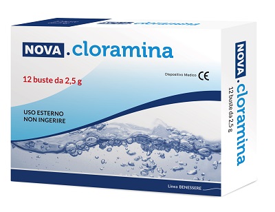 NOVA CLORAMINA 12 BUSTE 2,5 G - FARMACIA33