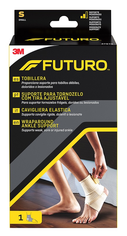 CAVIGLIERA ELASTICA FUTURO MEDIUM DIMENSIONE 20,5/23CM - FARMACIA33