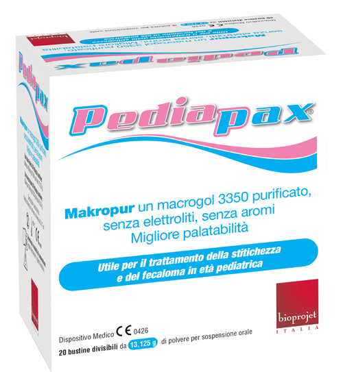 PEDIAPAX POLVERE 20 BUSTINE 13,125 G - FARMACIA33