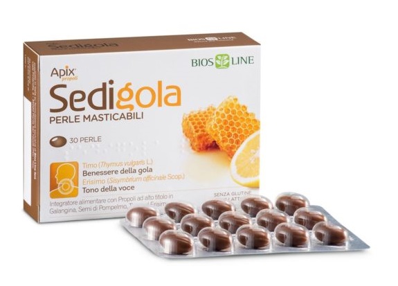 SEDIGOLA PERLE MASTICABILI 30 PERLE - FARMACIA33