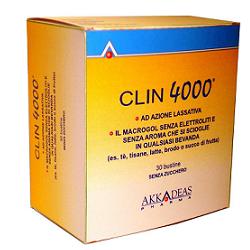 CLIN 4000 LASSATIVO 30 BUSTINE MONOUSO 10 G SENZA ZUCCHERO - FARMACIA33
