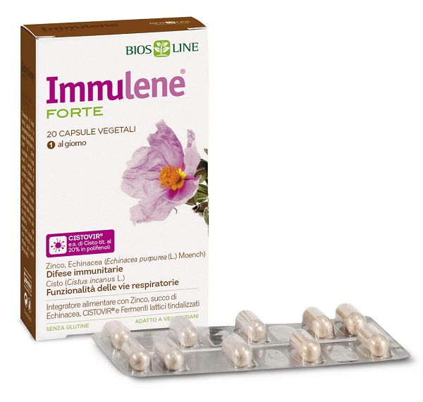 BIOSLINE IMMULENE FORTE 20 CAPSULE - FARMACIA33