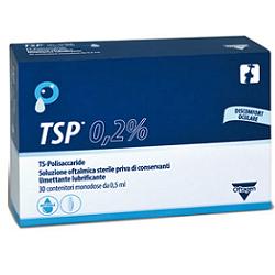 TSP 0,2% SOLUZIONE OFTALMICA UMETTANTE LUBRIFICANTE 30 FLACONCINI MONODOSE 0,5 ML - FARMACIA33