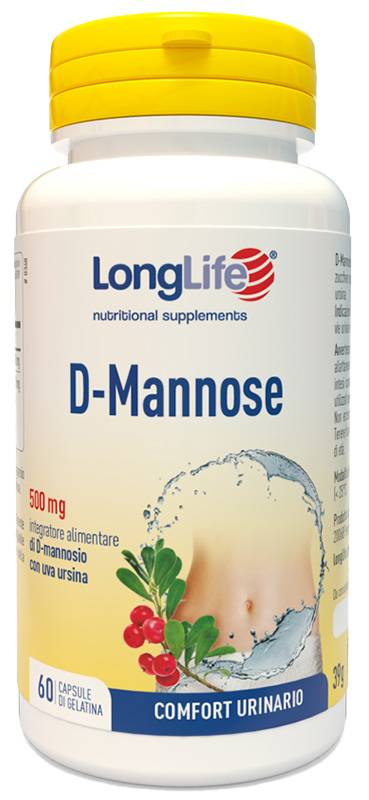 LONGLIFE D-MANNOSE 60 CAPSULE - FARMACIA33