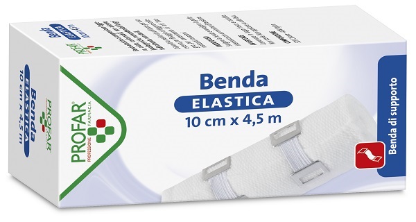 BENDA ELASTICA 10 CM X 4,5 M PROFAR - FARMACIA33