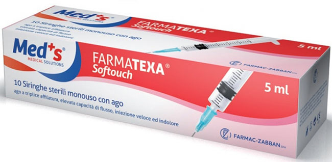 SIRINGA MEDS 5 ML 14 GAUGE 10 PEZZI - FARMACIA33