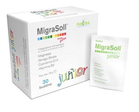 MIGRASOLL JUNIOR ASTUCCIO 30 BUSTE - FARMACIA33