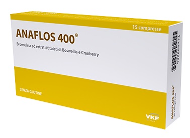 ANAFLOS 400 15 COMPRESSE 400 MG - FARMACIA33