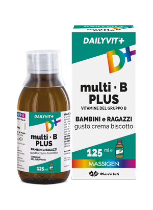 Massigen Dailyvit+ Multi B Plus Sciroppo 125 ml - FARMACIA33