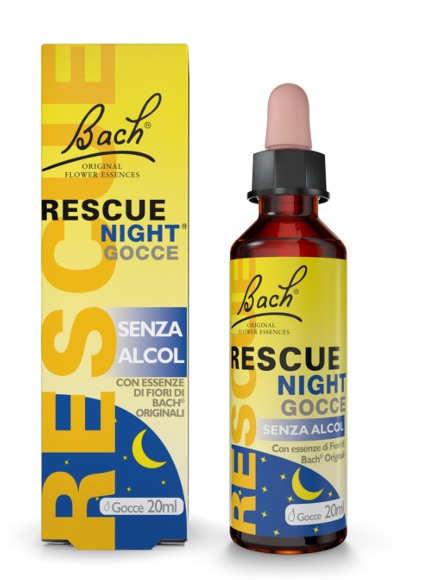 RESCUE ORIGINAL NIGHT SENZA ALCOL GOCCE 20 ML - FARMACIA33