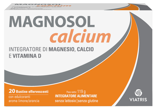 MAGNOSOL CALCIUM POLVERE EFFERVESCENTE 20 BUSTINE - FARMACIA33