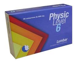 PHYSIC LEVEL 6 LUMBAR 30 COMPRESSE 800 MG - FARMACIA33