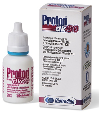 PROTON DK 50 GOCCE 20 ML - FARMACIA33