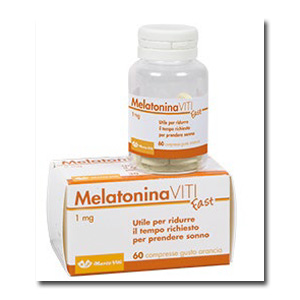 MELATONINA VITI FAST 1MG 60 COMPRESSE GUSTO ARANCIA - FARMACIA33