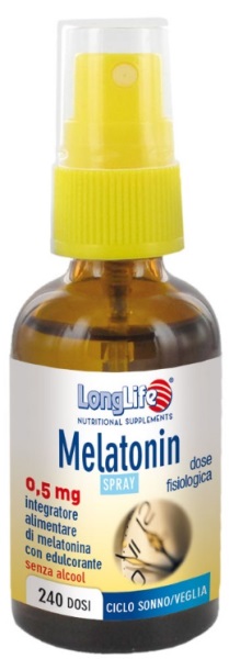 LONGLIFE MELATONIN SPRAY 0,5MG 30 ML - FARMACIA33