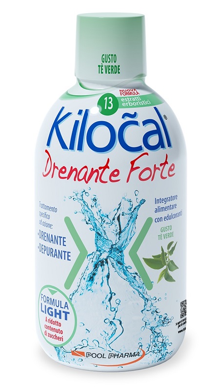 KILOCAL DRENANTE FORTE THE VERDE 500 ML - FARMACIA33