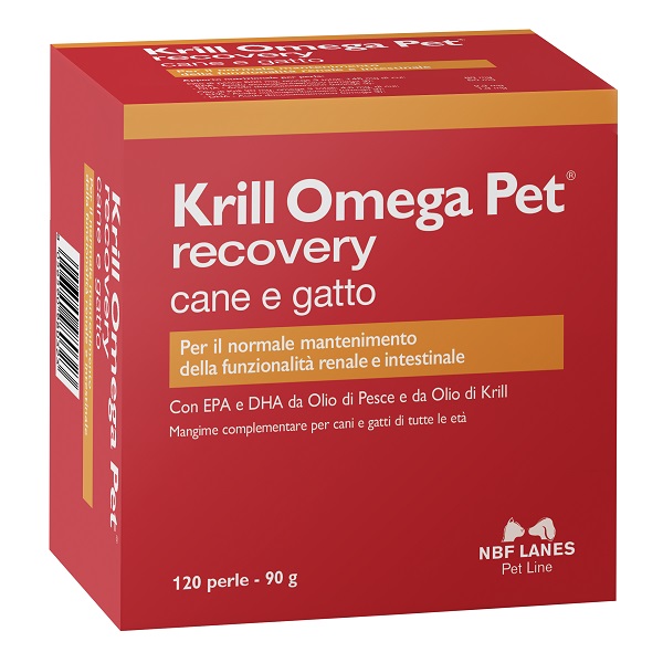 KRILL OMEGA PET RECOVERY BLISTER 120 PERLE - FARMACIA33